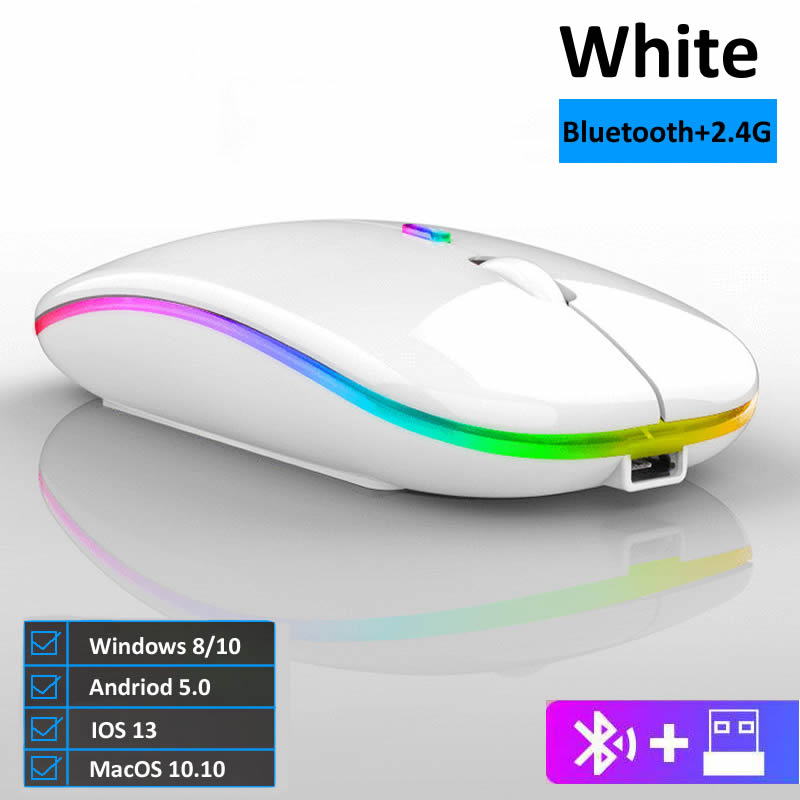 Souris sans fil rvb Bluetooth