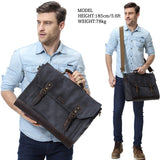 Sac en cuir hommes