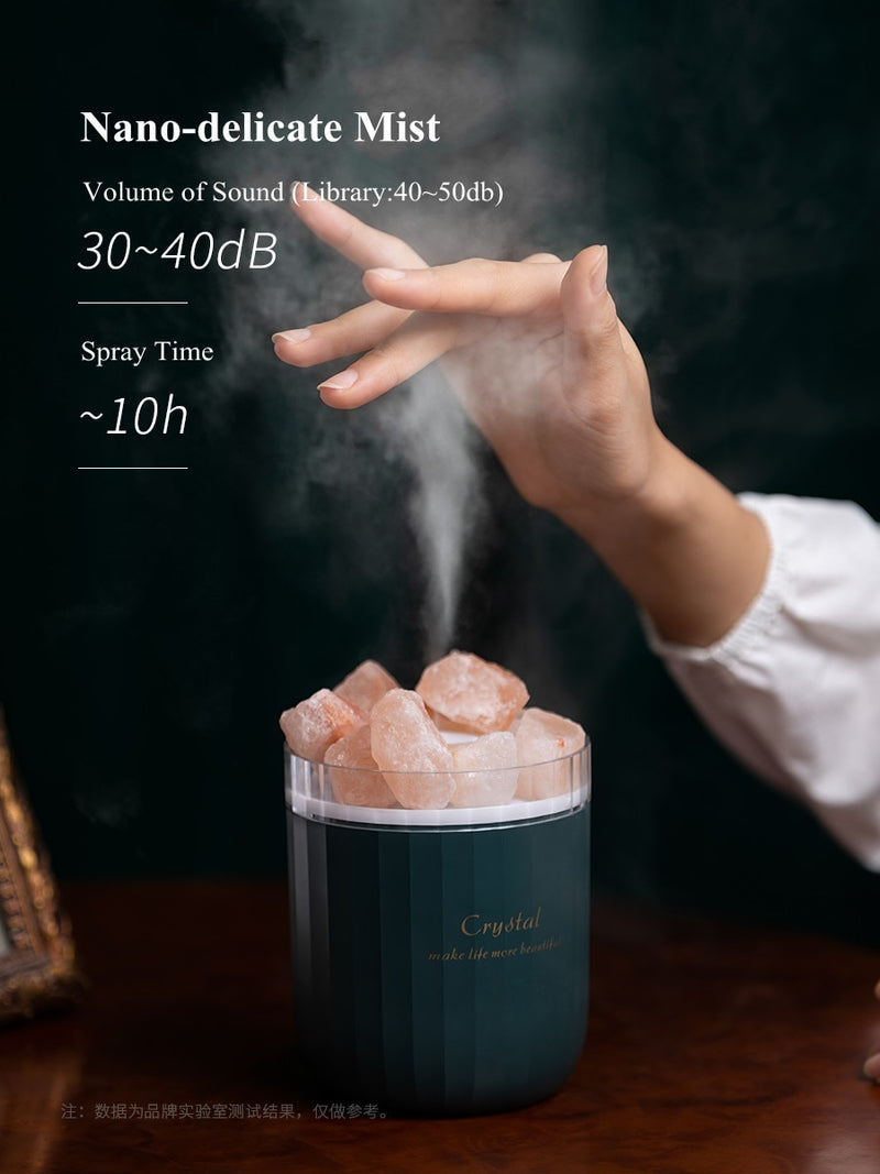 Humidificateur d'aromathérapie en cristal Portable
