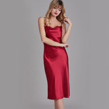 Chemise de nuit Satin Spaghetti