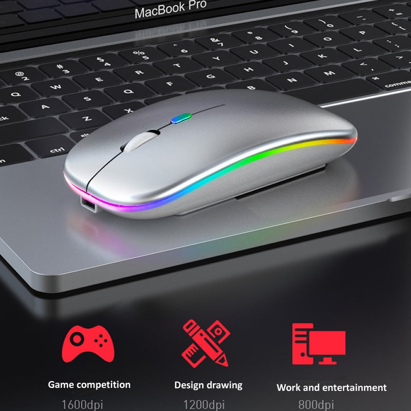 Souris sans fil rvb Bluetooth