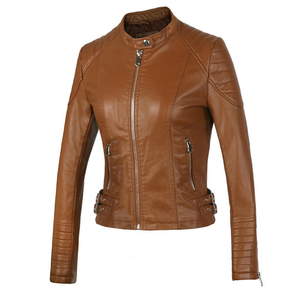 Veste cuir manteau