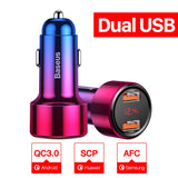 Chargeur de voiture USB & C