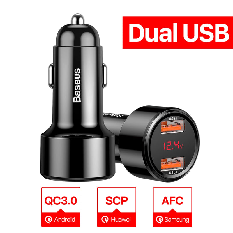 Chargeur de voiture USB & C