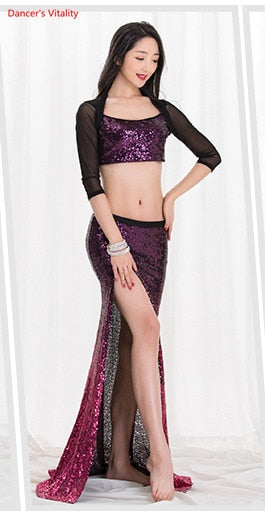 Ensemble Sequin Costume de danse