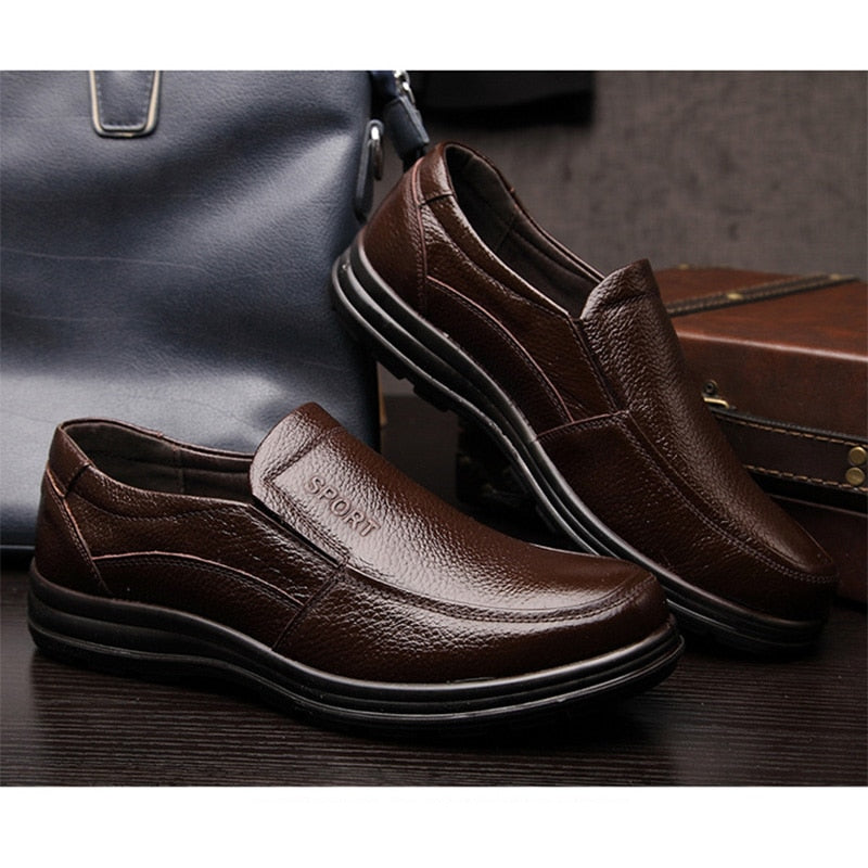 Chaussures En Cuir Hommes