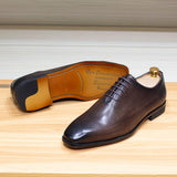 Chaussures Oxfords en cuir