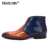 Felix Chu en cuir véritable